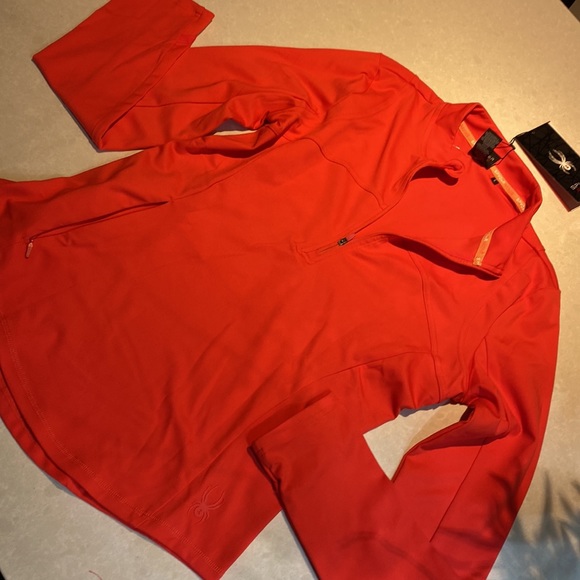 New Spyder Ladies' Freestyle Half-Zip Pullover pink size L ⭐️⭐️⭐️⭐️ - Picture 6 of 17